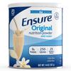 Ensure Original Nutrition Shake Powder with 9 grams of protein, Meal Replacement Shakes, Vanilla, 14 oz view 1