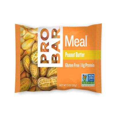 PROBAR Meal Bar, Peanut Butter, 3 oz (Pack of 12)