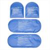 NatraCure Replacement Gel Packs for Cold Therapy Socks - (4-Piece Set) Extra Gel Ice Packs Reusable, Compresses for Injuries, Flexible Ice Packs Reusable, Small Ice Packs, Thin Ice Packs - GP23-24 view 1