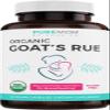 USDA Organic Goat's Rue - Increase Milk Supply for Breastfeeding & Herbal Lactation Support - Aid for Mothers - Non-GMO Goats Rue Lactation Supplement - 60 Vegan Capsules (No Pills, Tea, or Cookies) view 1