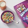 Kelloggs Froot Loops Breakfast Cereal with Fruity Shaped Marshmallows, Low Fat, 12.6 oz Box view 4