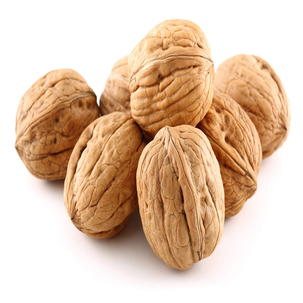 Anna and Sarah Walnuts in Shell, Jumbo, Fresh, Buttery Taste, Easy to Crack, California Chandler, Natural Shells, Not Bleached 5.5 Lbs