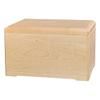 Wood Cremation Urn - Maple Designer view 1