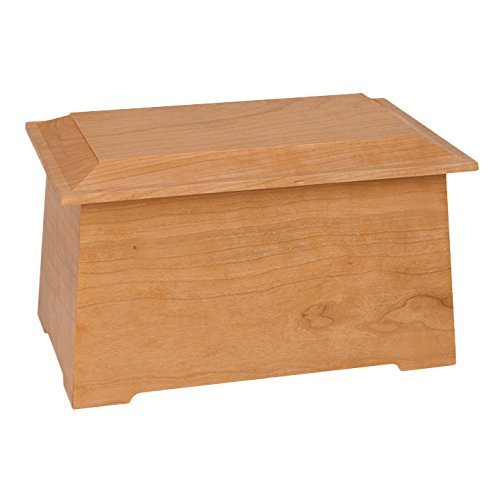 Wood Cremation Urn - Natural Cherry Sonata