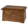 Wood Cremation Urn - Walnut Sonata view 1