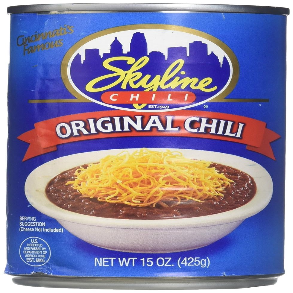4 Pack Skyline Chili Original 15oz Cans by Skyline