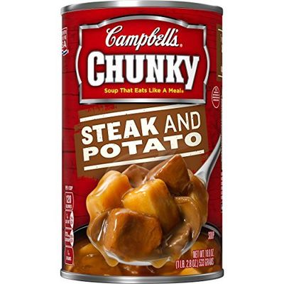 Campbell's Chunky Steak & Potato Soup 19 oz (Pack of 12)