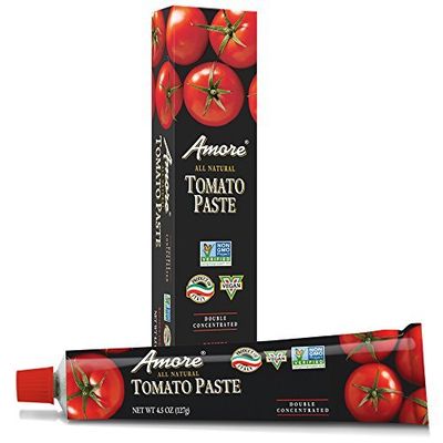 Amore Tomato Paste, 4.5 Ounce Tubes (Pack of 12) by Amore