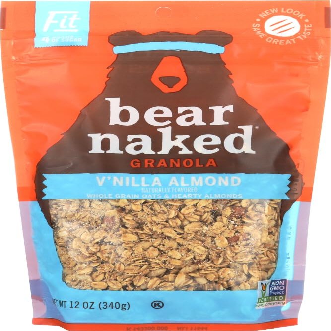 Bear Naked Granola (V'Nilla Almond Fit, 12-Ounce Bags, Pack of 6) by Bear Naked