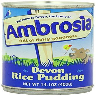 Ambrosia Devon Rice Pudding, 14.1 Ounce Cans (Pack of 12) by Ambrosia