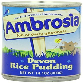 Ambrosia Devon Rice Pudding, 14.1 Ounce Cans (Pack of 12) by Ambrosia
