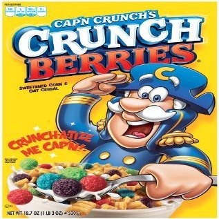 Cap'N Crunch's Crunch Berries, 18.7-Ounce Boxes (Pack of 5) by Cap'N Crunch's