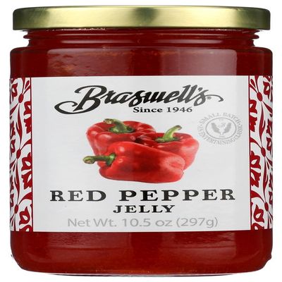 Braswell Red Pepper Jelly, 10.5 Ounce (Pack of 6) by Braswell