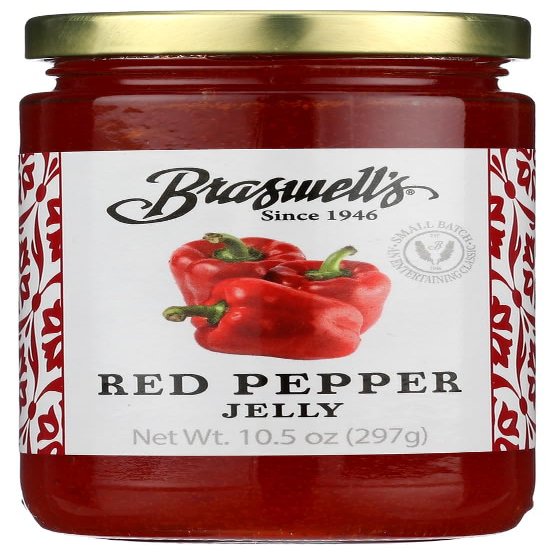 Braswell Red Pepper Jelly, 10.5 Ounce (Pack of 6) by Braswell