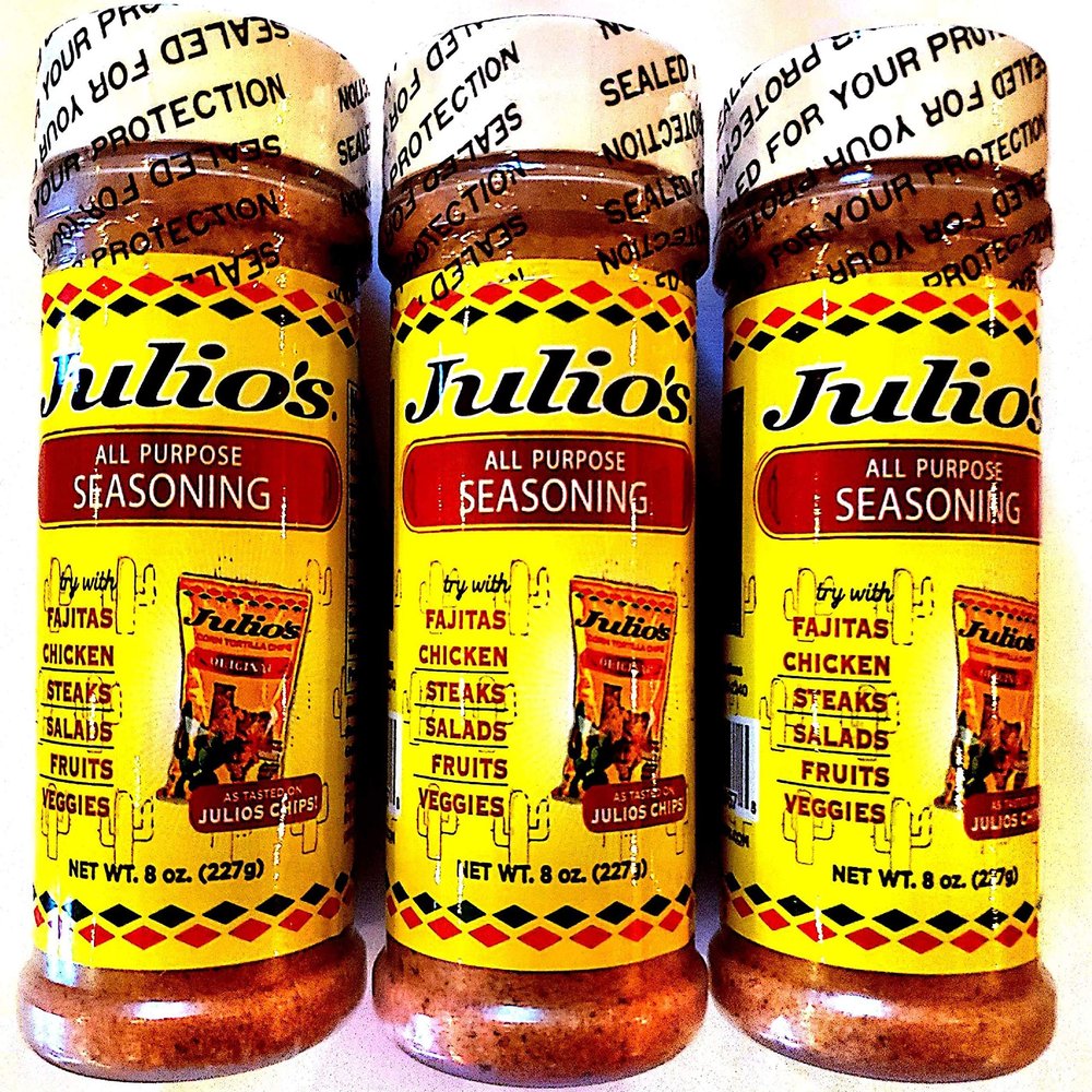 Julio's Seasoning 8oz (3 Pack) by Julio's
