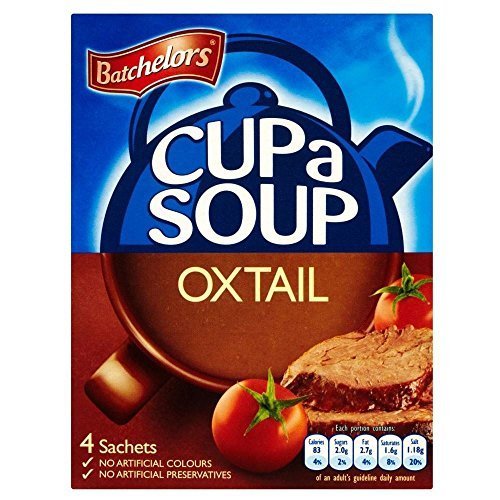 Batchelors Cup a Soup Oxtail (4 per pack - 78g) - Pack of 6 by Batchelors