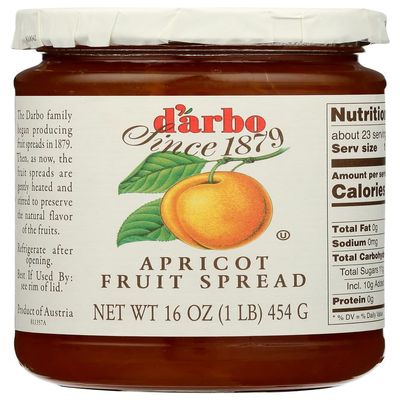 D'Arbo Rose Apricot Fruit Spread, (Pack of 6) by d'arbo