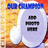 1/4 Sheet - Volleyball Birthday - Cake Photo Frame - Edible Cake/Cupcake Topper - D4445 view 1