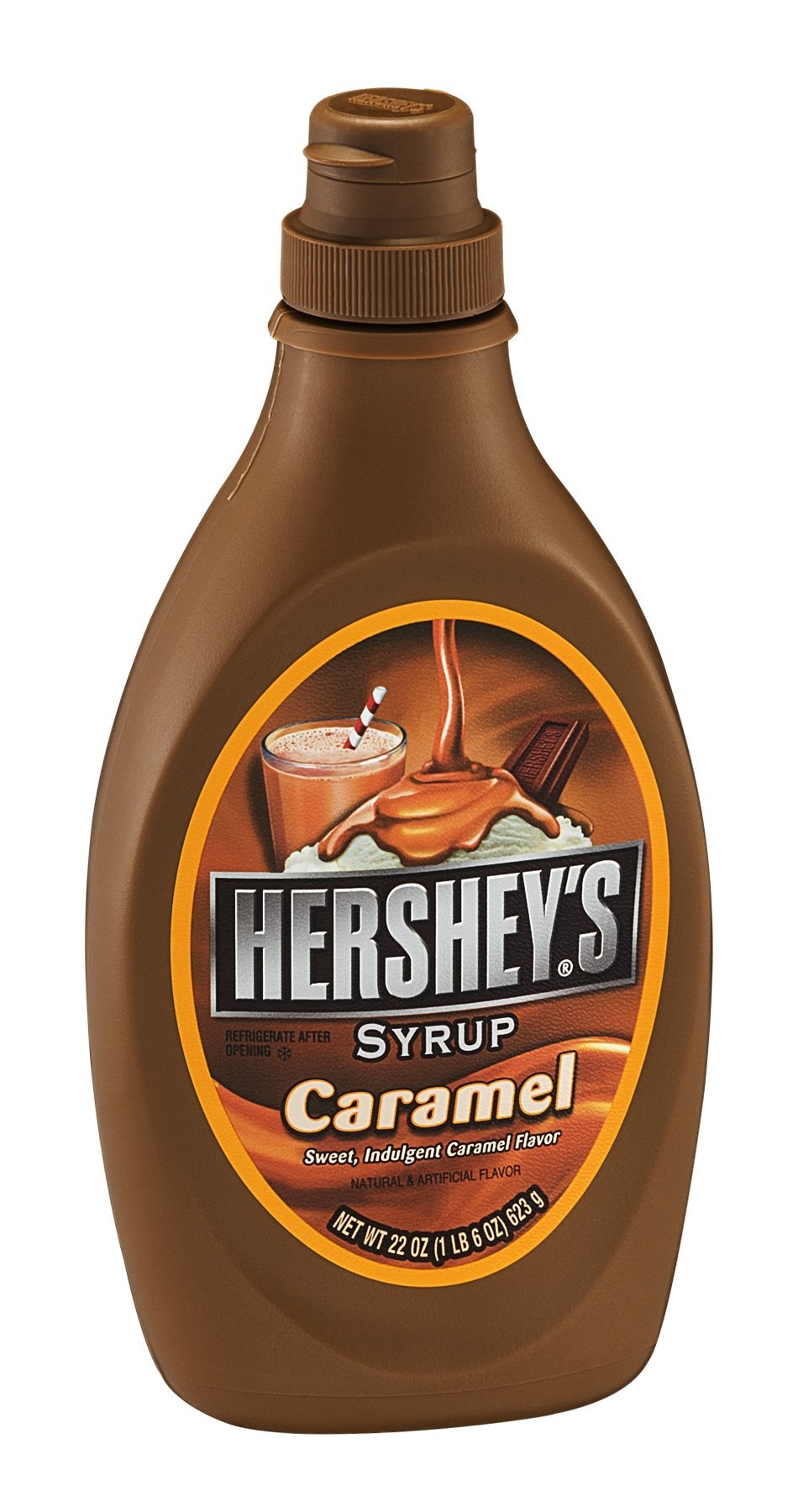 Hershey's, Caramel Syrup, 22 Ounce Bottle (Pack of 3)