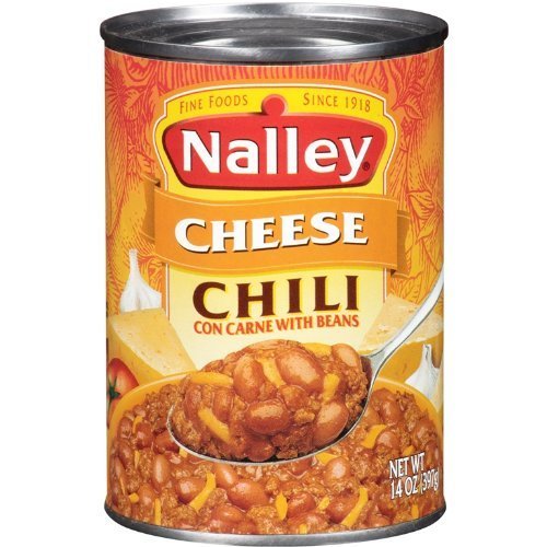 Nalley Cheese Chili, 14-Ounce Cans (Pack of 8) by Nalley