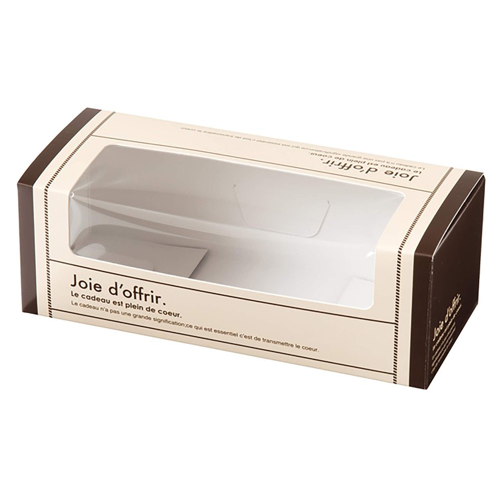 Gift Box with Window for Pound Cakes, Ivory-S (20 Count) SKI-PCGS