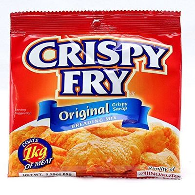 Lot of 2 Ajinomoto - Crispy Fry Breading Mix 62 grams / 2.19 oz each pk (2 pk Original) by Crispy Fry