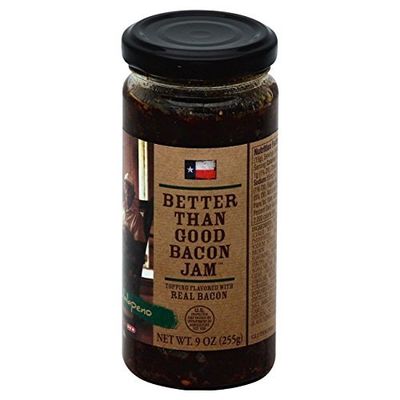 Better Than Good Jalapeno Bacon Jam 9oz Jar (Pack of 3) by Cookwell & Company