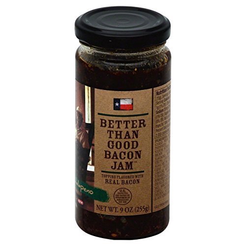 Better Than Good Jalapeno Bacon Jam 9oz Jar (Pack of 3) by Cookwell & Company