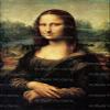 2" Round - Da Vinci Mona Lisa - Edible Cake/Cupcake Party Topper - D20743 view 1