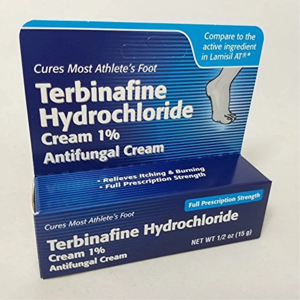 Terbinafine Hydrochloride Cream 1% (Athlete's Foot)