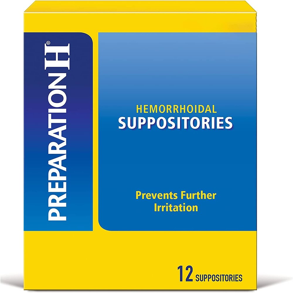 Preparation H Suppositories, 12 ea - 2pc