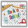 3" Round - Back to School Birthday - Edible Cake/Cupcake Party Topper - D20774 view 1
