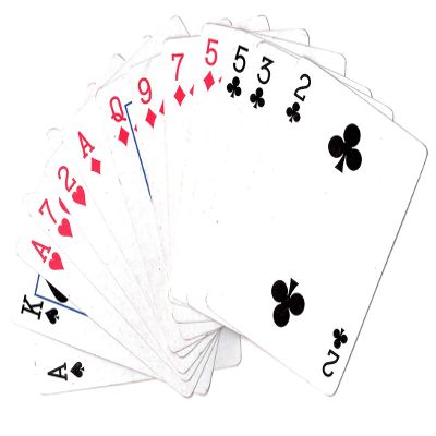 2" Round - Casino Poker Cards - Edible Cake/Cupcake Party Topper - D20791