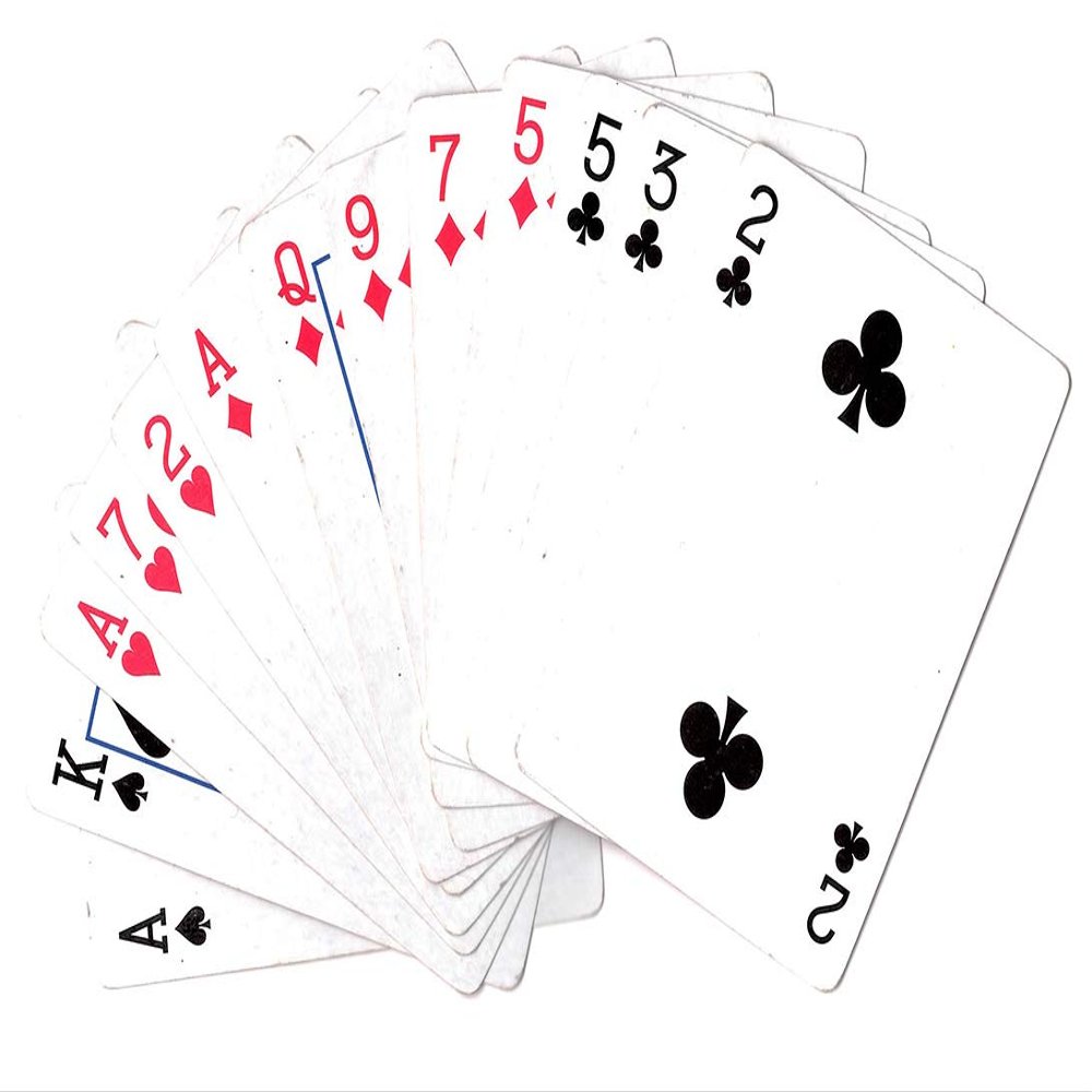 2" Round - Casino Poker Cards - Edible Cake/Cupcake Party Topper - D20791