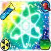 1/8 Sheet - Science Atom Birthday - Edible Cake/Cupcake Party Topper - D974 view 1