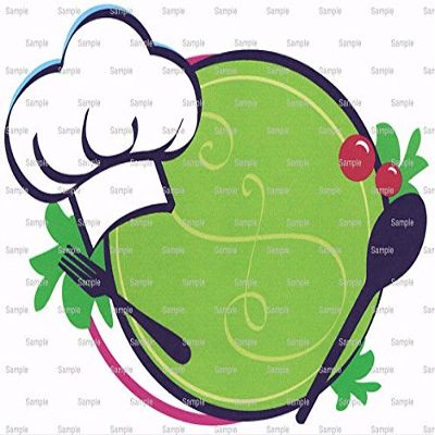 3" Round - Chef Birthday - Edible Cake/Cupcake Party Topper - D2284