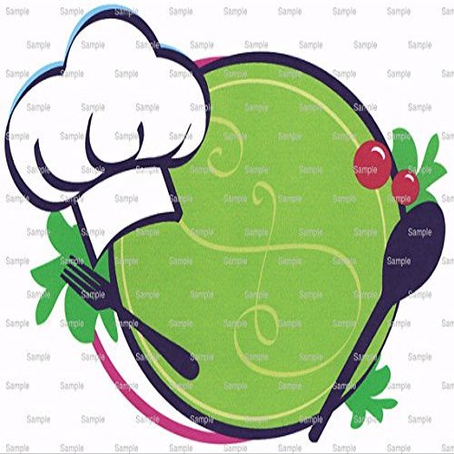 3" Round - Chef Birthday - Edible Cake/Cupcake Party Topper - D2284