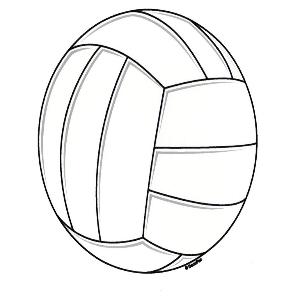 3" Round - Volleyball Birthday - Edible Cake/Cupcake Party Topper - D7659