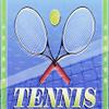 1/4 Sheet - Tennis Birthday - Edible Cake/Cupcake Party Topper - D3001 view 1