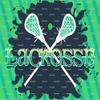 1/4 Sheet - LaCrosse Birthday - Edible Cake/Cupcake Party Topper - D601 view 1