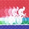 1/4 Sheet - Bike Cycling Birthday - Edible Cake/Cupcake Party Topper - D4382 view 1