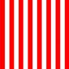 3" Round - Vertical Red & White Stripes - Edible Cake/Cupcake Party Topper - D21381 view 1