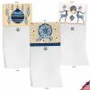 The Best Card Company - 10 Blank Merry Christmas Note Cards (4 x 5.12 Inch) - Boxed Holiday Notecards with Envelopes - Blue Christmas M6700XSB view 3