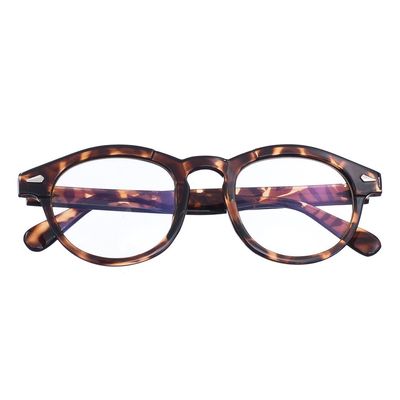 Bi Tao Tortoiseshell Round Frame Reading Glasses +0.50 Strengths Readers Glasses for Men and Women