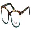 Calabria Viv Splash 63 Reading Glasses +1.25 Tortoise Havana Blue Green Crystal Women Designer Single Power Readers Eyeglass view 1