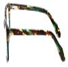 Calabria Viv Splash 63 Reading Glasses +1.25 Tortoise Havana Blue Green Crystal Women Designer Single Power Readers Eyeglass view 3
