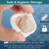 Home-X Small Pill Pouch  Squeeze-Open Pill Pouch for Medicine, Earbuds, Mints & Small Essentials  Portable Travel Pill Pouch with Easy Open & Secure Closure  Compact Pill Pouch for Purse & Pocket view 3