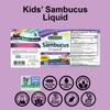 Nature's Answer Sambucus Syrup Elderberry Kids Formula, 8 Ounce | Natural Immune Booster | Taste That Kids Love | Flu Season Support | Packed with Antioxidants view 2