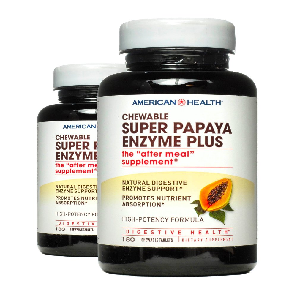 American Health Papaya Enzyme Plus Spr