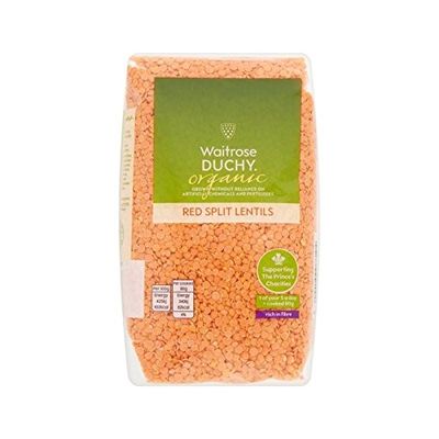 Duchy Waitrose Organic Red Lentils 500g